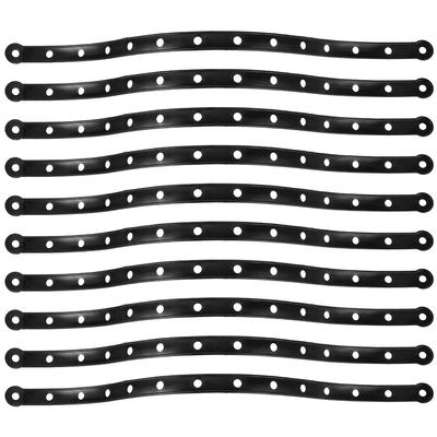10 Pezzi Striscia di Collegamento per Grucce Negozio di Abbigliamento Clip per Pantaloni Abiti Set da Appendere Strisce Espositive Connettore Collegamento Plastica