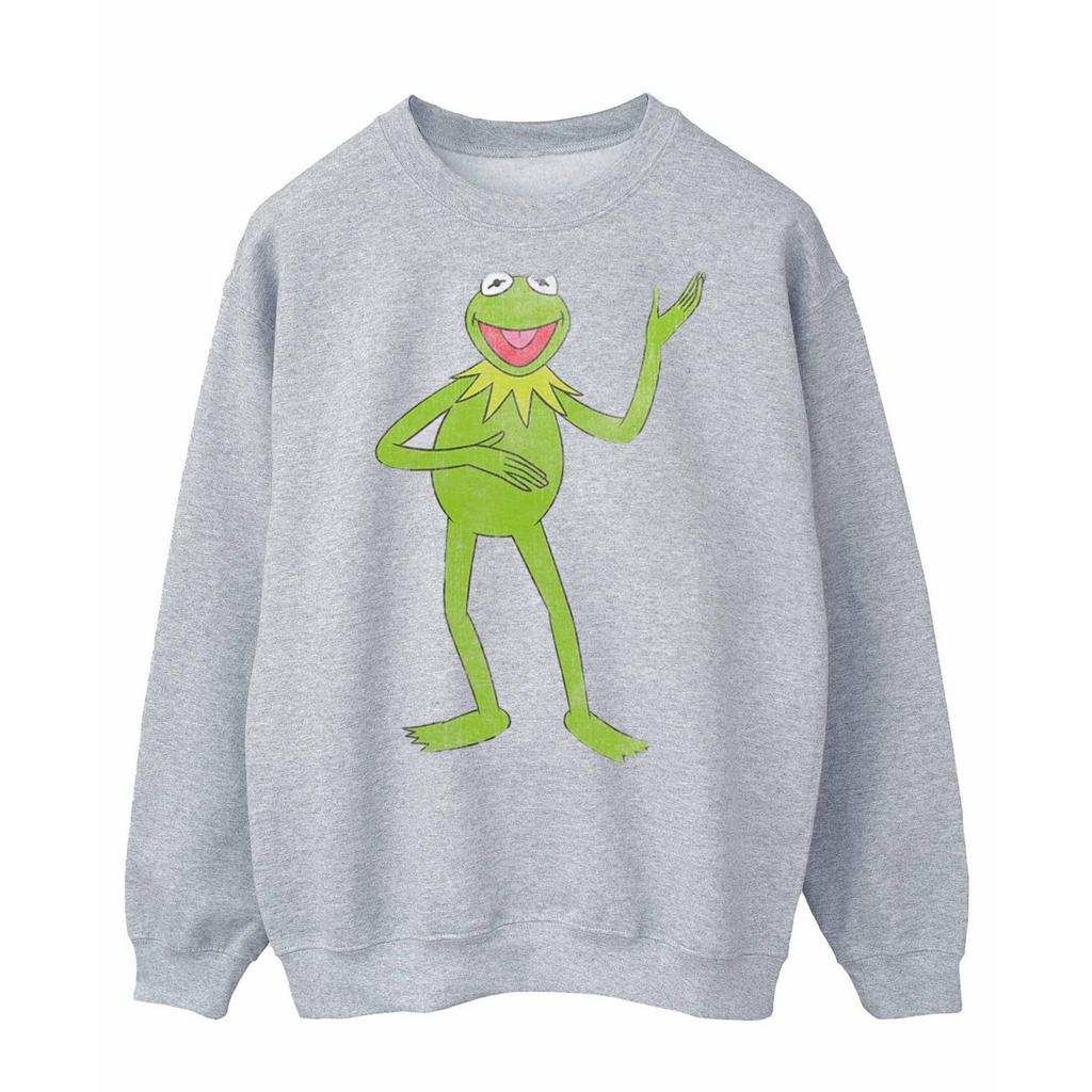 The Muppets Mens Classic Kermit Heather Sweatshirt
