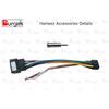 Car Radio Fascias Frame For Iveco Daily 2014-2022 9 inch 2DIN Stereo Panel Wiring Harness Power Cable Adapter Canbus Decoder