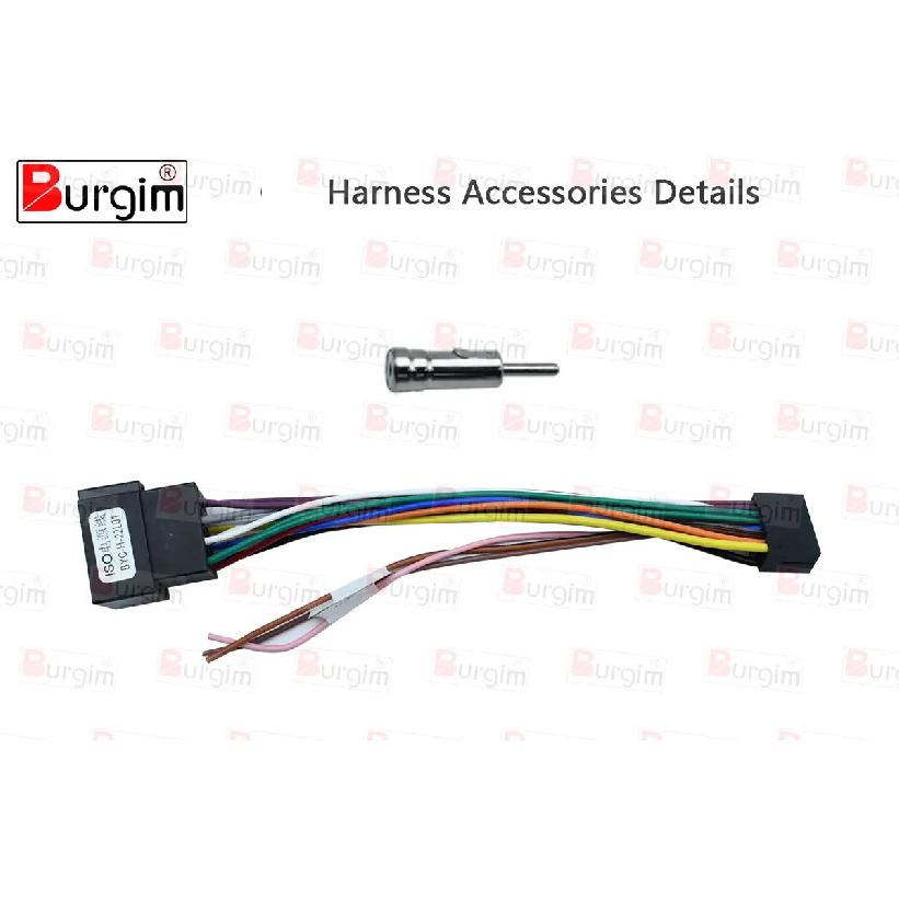 Car Radio Fascias Frame For Iveco Daily 2014-2022 9 inch 2DIN Stereo Panel Wiring Harness Power Cable Adapter Canbus Decoder