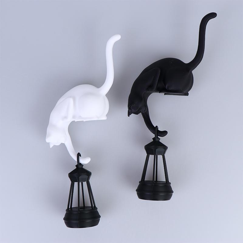 Cat Shaped Led Night Light Cute Animal Desk Lamp Home Office Ornament For Home Decor And Bedroom Decoration