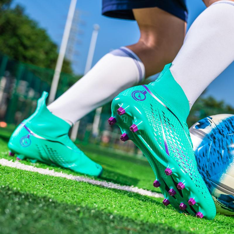 Unisex shoes Football Shoes Outdoor Long Nail Sports Football Boots Large Size Youth Sports Kids Football Boots