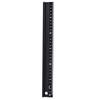 30cm Safety Ruler with Guard Aluminum Alloy Drafting Ruler for Crafts and Office Use