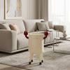 Waste Bin, Elevated Decorative Bin with Lid for Office, Apartment, Kitchen, Living Room