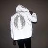 Pánska reflexná bunda ľahké mikiny s kapucňou dámske bundy hip hop nepremokavá vetrovka s kapucňou streetwear bunda na zips