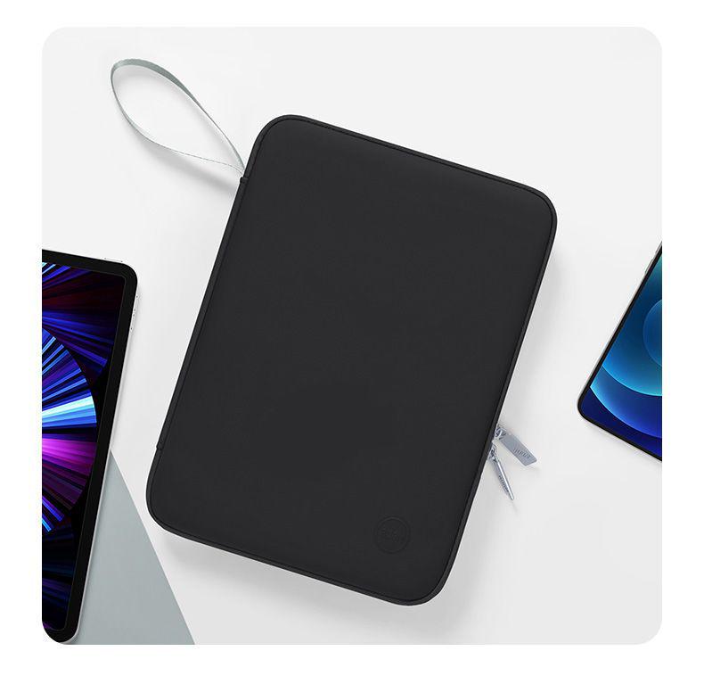 Wasserdichte Leder-Handtasche für Tablet & Laptop – Herren- & Damen-Sturzschutz, tragbare iPad-Aufbewahrung