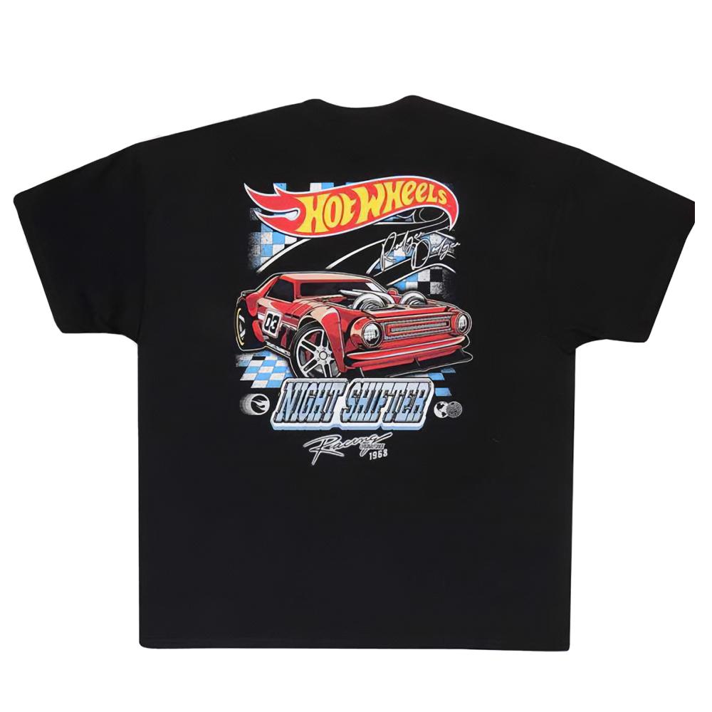 Hot Wheels Unisex Adult Night Shifter T-Shirt