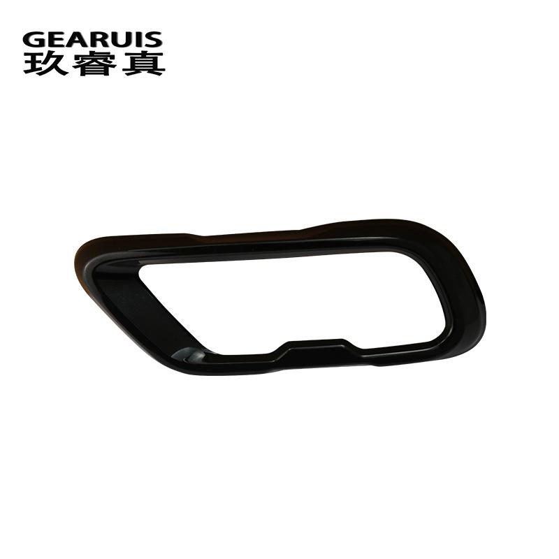 Auto-Styling für BMW X5 X6 X7 G05 G06 G07 Automobile Heckklappe Rahmen Dekoration Abdeckungen Aufkleber Trim Auspuffrohr