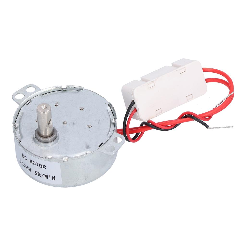 Gleichstrommotor CCWCW Richtung Großes Drehmoment Mikro Elektrische Getriebeausrüstung 24V 5U/min 4W 50TYC