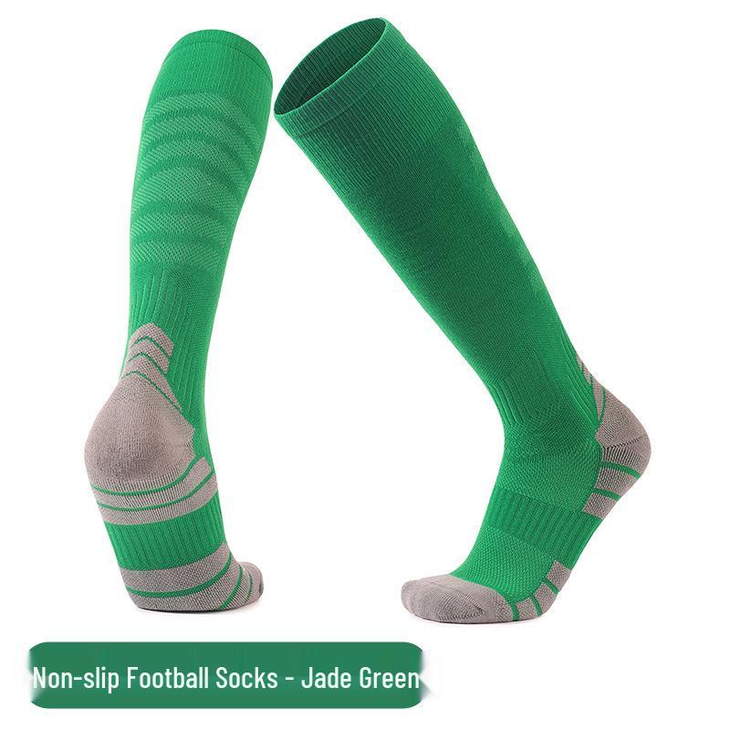 Men's Anti-Slip Football Training Socks: Thickened, Breathable, Sweat-Absorbent, Cross-Border Design