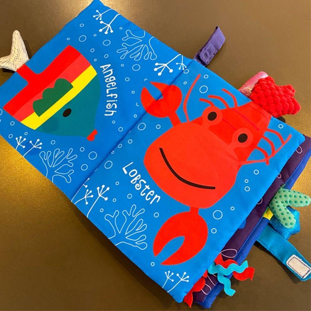 Book Infant Early Learning Baby Soft Cloth Book Baby Books Educational Toys Baby Early Learning Toy