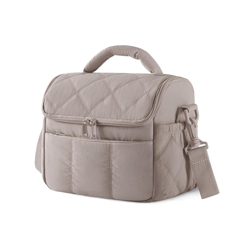 Borsa termica per il pranzo a tenuta stagna, leggera, resistente, in poliestere, porta bento per ufficio, scuola, picnic, viaggio