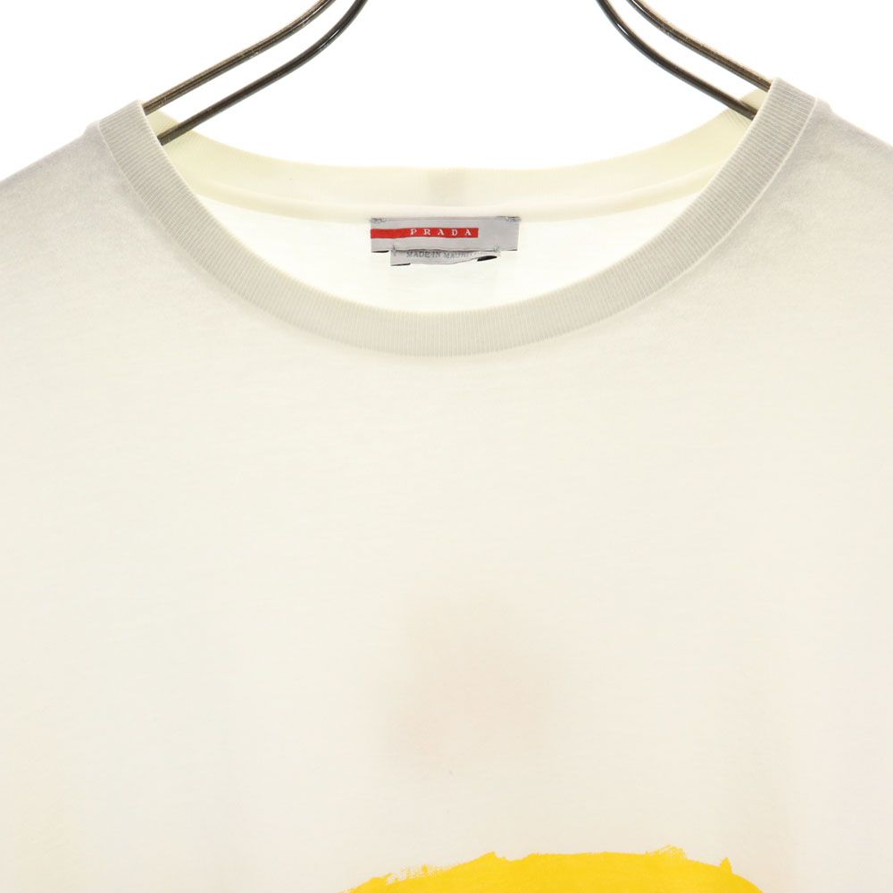 PRADA Short sleeve T-shirt L White system Men's Used