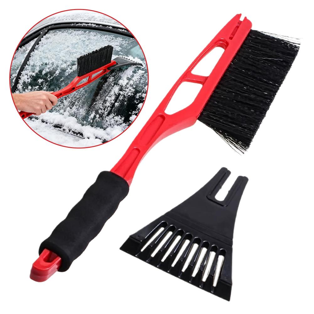 Car Snow Shovel, Ice Scrape, Winter Car Snow Brush Glass Car Windshield Cleaning Removal, Tools Vehicle Frost E2M7