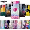For Samsung A16 5G  Case Back Hard New Cover for Samsung Galaxy A 16 SM-A166B Tempered Glass Case Funda Cool Designed Girls Capa