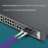 OM4 Double Cores Fiber Optical Patches Cable Cord Suitable for Reliable Networking Connection in Office Home Environment
