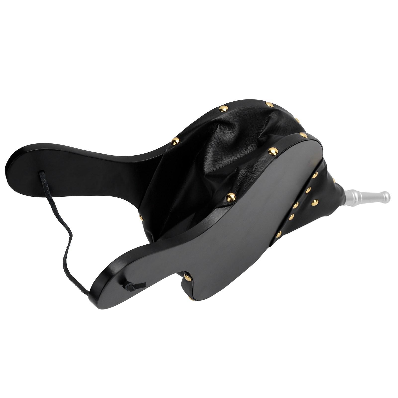 

Fireplace Bellows Manual Wood Air Blower for Outdoor Camping BBQ Grill Chimney Fire ToolsSilver Nozzle