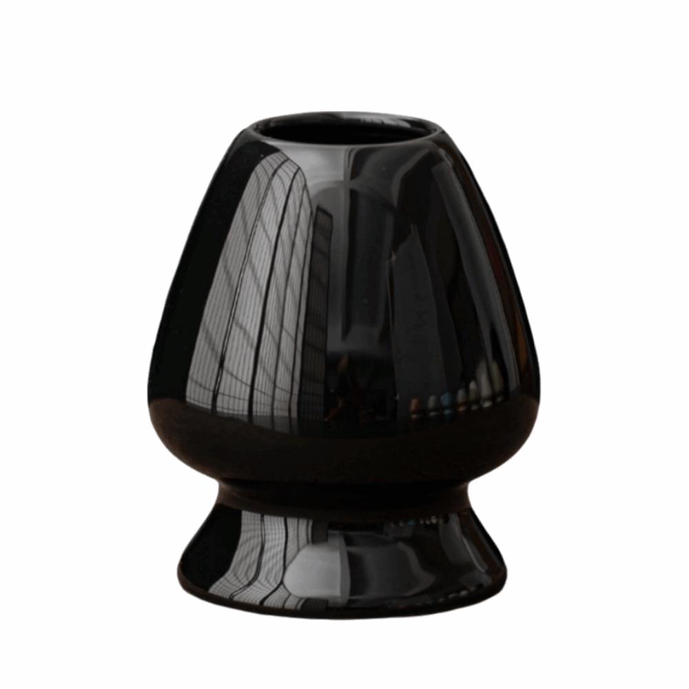 Durable Ceramic Chasen Holder Retro Ceramic Holder Practical Matcha Whisk Stand  Kitchen Use