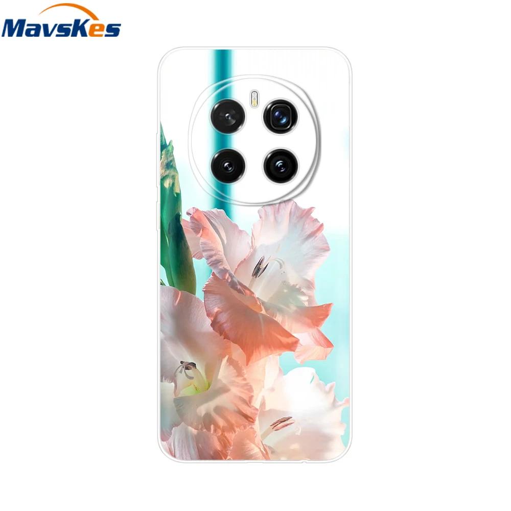 Für Honor Magic 7 Pro Hülle Magic7 Pro Klare Bemalte Abdeckung Weiche Silikon Handyhülle Für Huawei Honor Magic7Pro Hülle Fundas Schalen