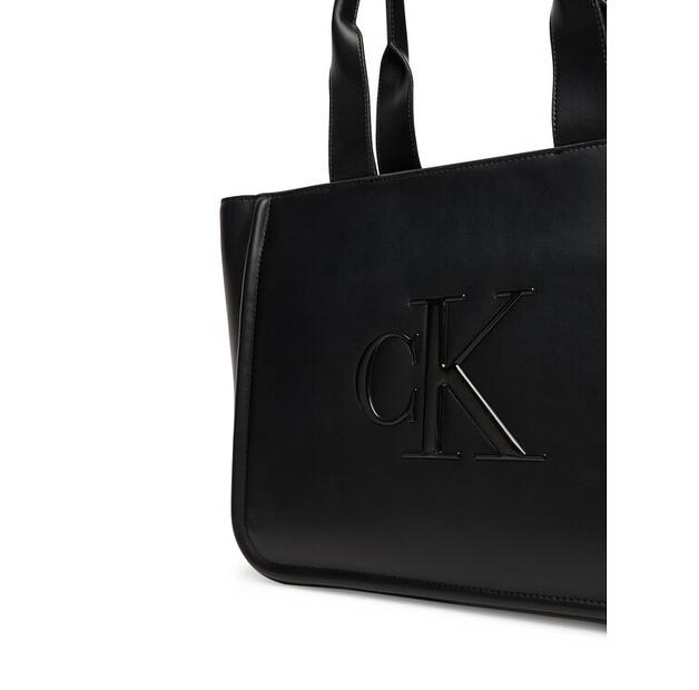 Bag Calvin Klein Calvin Klein Bold Ck Medium Tote LV04F3218G Black