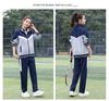 Spring & Autumn Academic Style Long-Sleeved Uniform Sports Suit for Middle School Students
