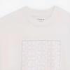 Coach T Shirts Men's Cream Crew Neck Moderate Straight Fit CM818-CRM