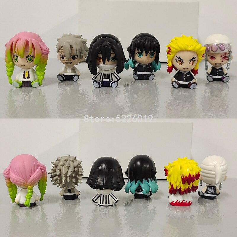 Kimetsu No Yaiba Anime Figure Demon Slayer Action Figure Kamado Tanjirou Kamado Nezuko Agatsuma Zenitsu Figurine Toys