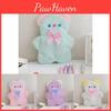 Fluffy Cartoon Bear Plush Pencil Bag Korean Style School Supplies Storage Case Big Capacity Pen Holder