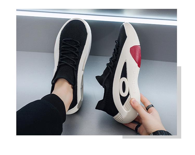 Premium Plus Size Men's Summer Mesh Running Shoes - Breathable, Versatile, Thick Sole Casual Sneakers