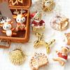 Christmas Atmosphere Balloon Dog Small Pendant Christmas Tree Snowflake House Pendant Small Ornament Wreath Accessory