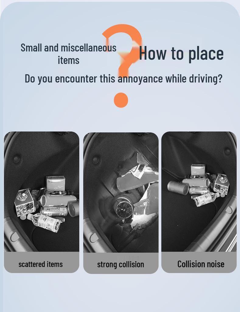 Toyota Avalon Waterproof Trunk Liner and Storage Box Set for Interior Decoration