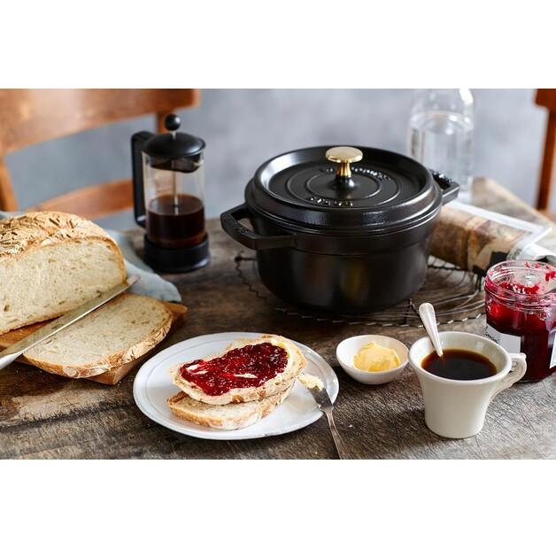 Cocotte Zwilling Staub rund 20cm schwarz 2,2l (1102025)