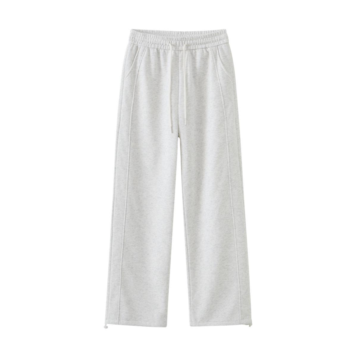 

Весна/Лето 2025 Женские Повседневные Спортивные Брюки с Высокой Посадкой и Широкими Штанинами 5XL