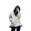 Shenzhen Nanyou women wear down jackets on both sides, winter new hooded short bread jackets, high-end trendy jackets