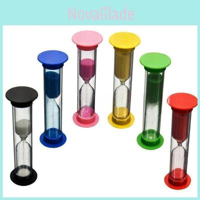 Creative Hourglass Timer Set For Children Home Decor With Handcrafted Plastic Design