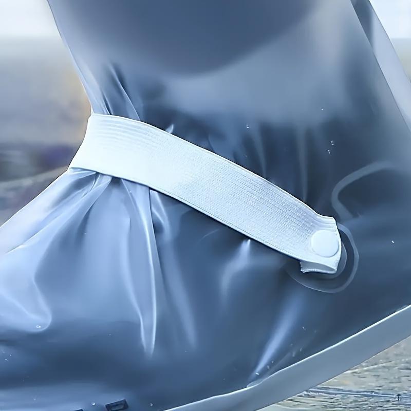 Copriscarpe Unisex Impermeabili e Antipioggia - Cinghie Elastiche Regolabili, Materiale Antiscivolo, Mantengono i Piedi Asciutti in Condizioni di Bagnato, Calzature Resistenti alle Intemperie