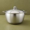 Thick Aluminum Pot Thickened Deep Smooth surface Traditional Caldero for Boiling,