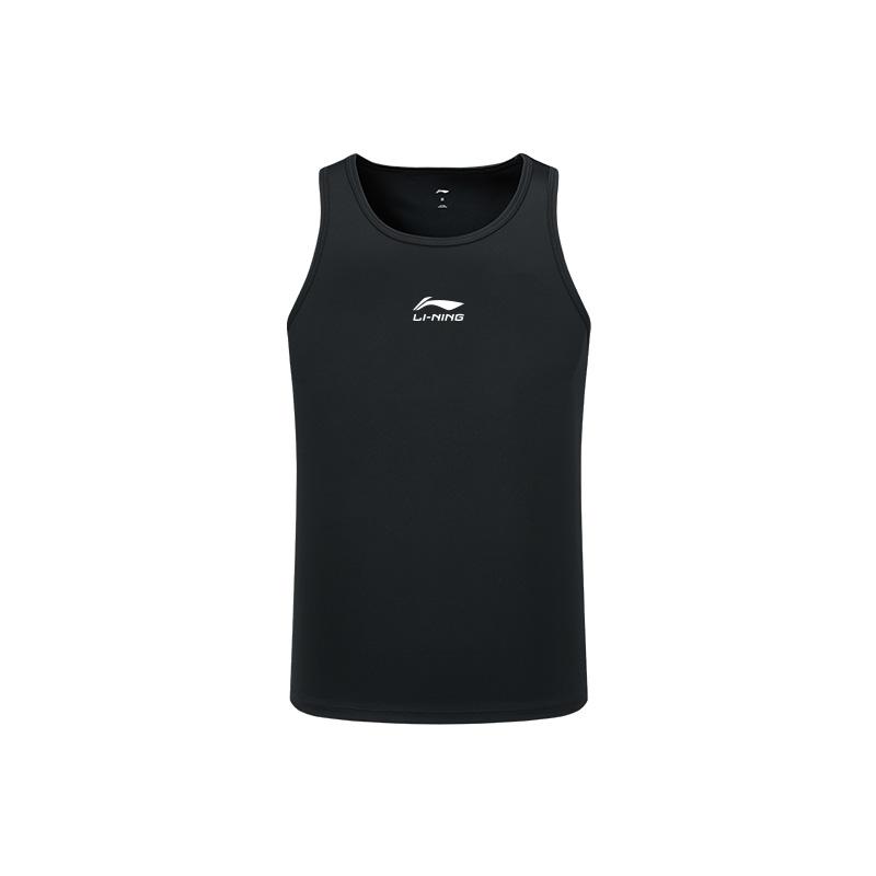 Li Ning Tank Tops Men s Crew Neck Thin YZMB-027-1 2XL