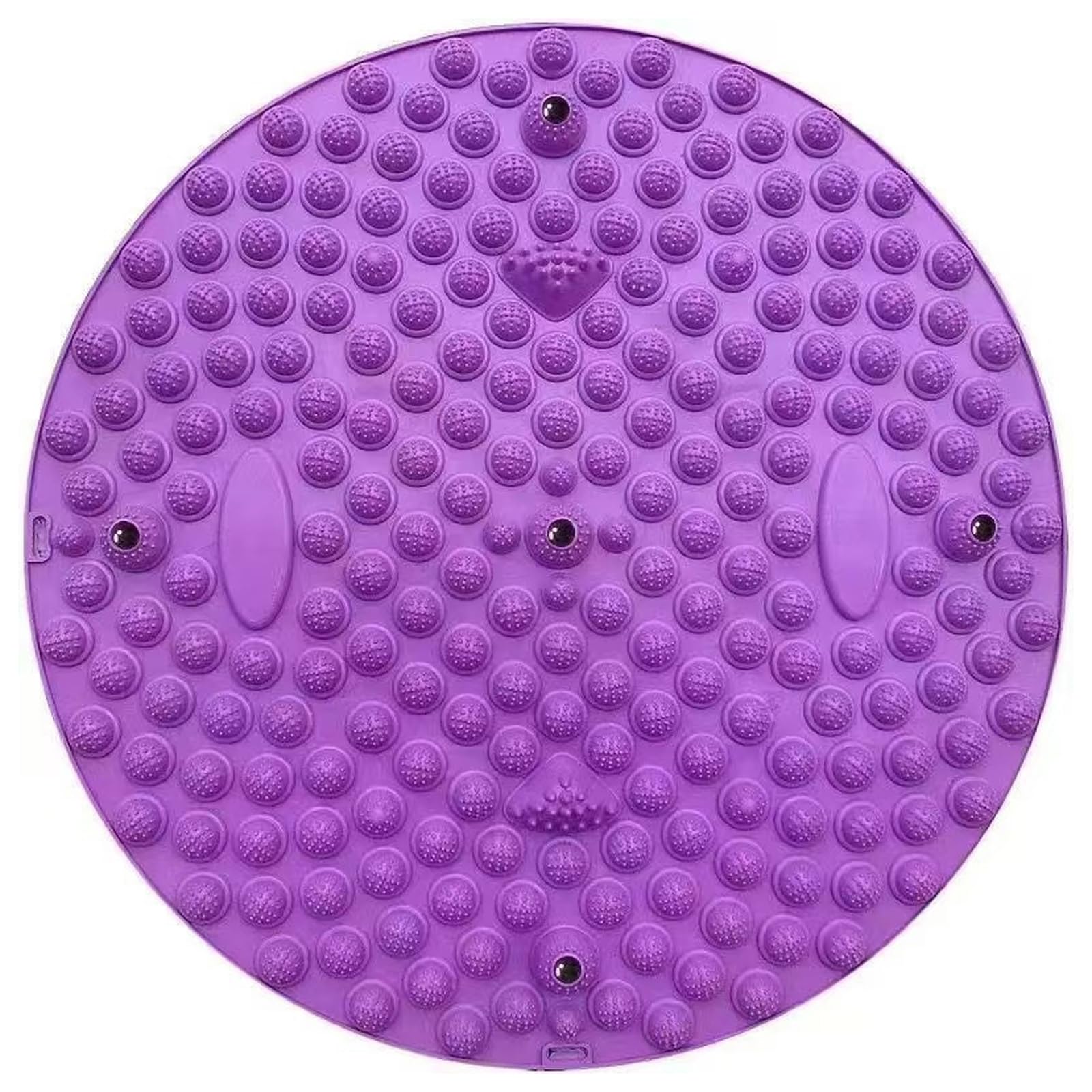 

SZSL Foot Reflexology Shiatsu Foot Massage Ergonomic Foot Massager Mat for Home Round Shiatsu Fatigue Purple Mat, Board, Mat, Use, Plate, Relief, фиолетовый