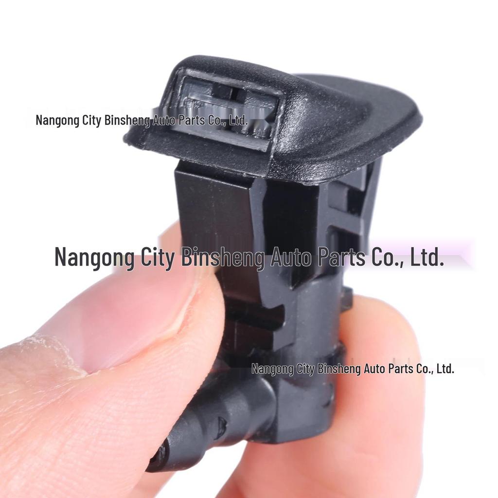 Compatible Windshield Wiper Washer Nozzle for Jeep Wrangler JK Hood (Part 68164356AB)