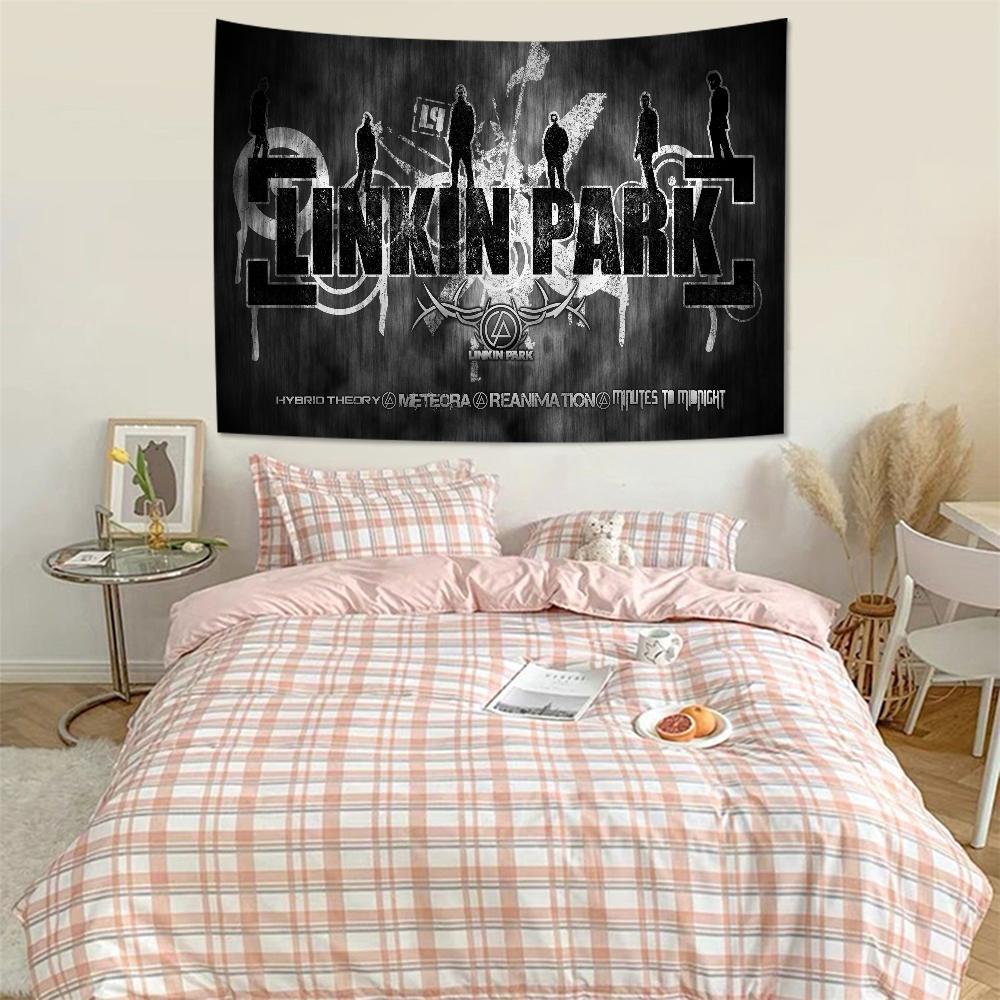 Linkin Park Band Hippie Wall Hanging Tapestries For Living Room Home Dorm Decor Art Home Decor