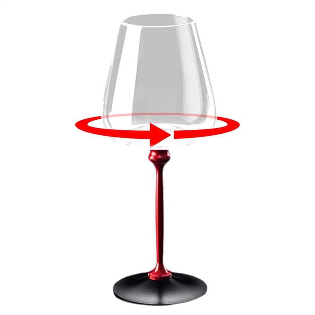 Wine Cup Fancy Wine Glass Crystal Glassware Rolling Ergonomic Organizer Holder For Cocktail Drinking Birthday Pool Wedding