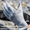 OLIKEI Ice Silk Sun Protection Fishing Gloves for Men Summer Anti-UV Outdoor Sports Cycling Glove Anti-slip Breathable Touch Screen