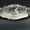 GENUINE VINTAGE SEIKO 5 AUTOMATIC JAPAN MENS GREEN COLOR DIAL WATCH a708595-1