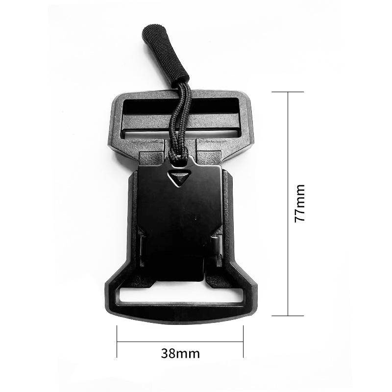 Adjustable Magnetic Plastic Buckle for Handbags & Tactical Belts (20-51MM)