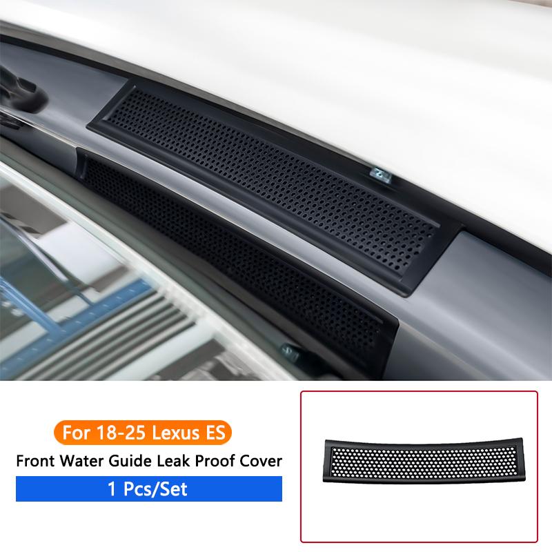 QHCP Car Engine Hood Air Vent Cover Engine Air Outlet Covers Protective Engine Air Vent Cover For Lexus ES 2018-2025 Accessories чёрный