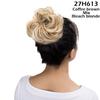 S-noilite Synthetic Elastic Band With Hair Curly Chignon Hair Women Drawstring Ponytail Hairpieces Black Brown Blonde Hairpiece