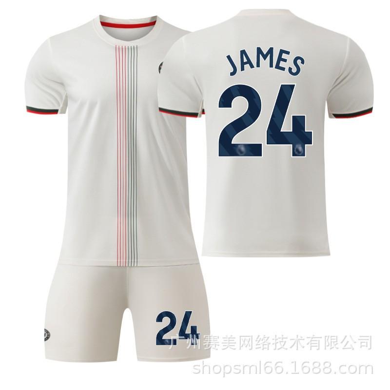 26 Football Uniform No. 10 Palmer Jersey 8 Enzo 24 Chelsea Away Suit Men's 20