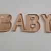 Bamboo Wood Letter Tray for Parties and Celebrations: Dessert, Deli, Fruit, or Dinner Plate