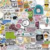 50PCS Sarcastic Sticker Aesthetic Scrapbook Graffiti Decoration Laptop Luggage Phone Skateboard Waterproof DIY Sticker